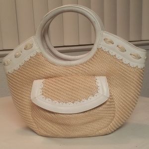 Cole Haan, Sarah Straw Handbag